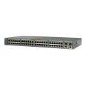 Cisco Catalyst 2960-Plus 48TC-L - Přepínač - řízený - 48 x 10 100 + 2 x kombinace Gigabit SFP - Lze montovat do rozvaděče - repasovaný