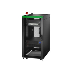 Schneider Electric Easy Micro Data Center - Rozvaděč stojanový skříň - base enclosure config - 24U