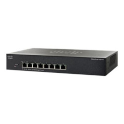 Cisco Small Business SF300-08 - Přepínač - L3 - řízený - 8 x 10 100 - desktop - repasovaný