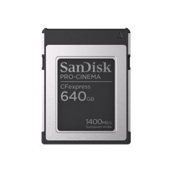 SanDisk PRO-CINEMA - Paměťová karta flash - 640 GB - CFexpress typu B