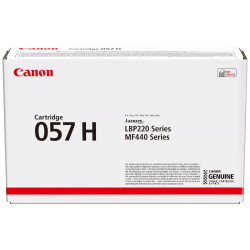 Canon originální toner CRG-057H BK (10 000str) pro Canon LBP228, LBP226, LBP223, MF449, MF446, MF445, MF443 K černý