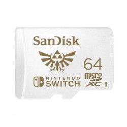 Sandisk microSDXC pro Nintendo Switch 64 GB, V30, U3, C10, A1, UHS-1, 100MB s R, 60MB s W 