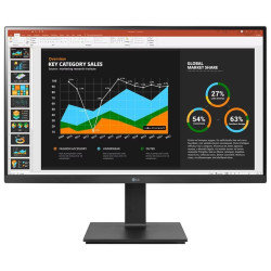 LG 27BQ75QB-B LCD IPS/PLS 27" 2560 x 1440 5ms 350nitů 1000:1 75Hz Repro Pivot USB-C Černá