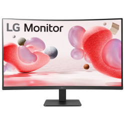 LG monitor 32MR50C prohnutý VA 32" 1920x1080 5ms 3000:1 250cd 100Hz HDMI D-Sub AMD FreeSync černý
