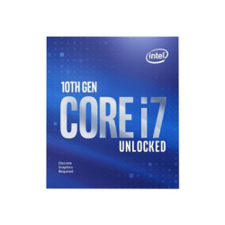Intel Core i7 10700KF - 3.8 GHz - 8-jádrový - 16 vláken - 16 MB vyrovnávací paměť - LGA1200 Socket - Box (bez chladiče)