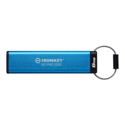 KINGSTON, 8GB USB-C IronKey Keypad 200C FIPS 140-3