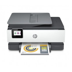 HP All-in-One Officejet Pro 8022e HP+ (A4, 20 ppm, USB 2.0, Ethernet, Wi-Fi, Print, Scan, Copy, FAX, Duplex, ADF) 