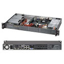 SUPERMICRO mini1U chassis, 2x 3,5" fixed HDD (nebo s MCP-220-00044-0N 4x2,5"), 200W (Gold)
