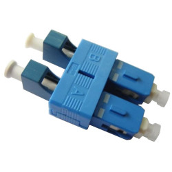 XtendLan Kabelová přechodka z kabelu SC do konektoru LC, SC samice LC samec, single mode, duplex