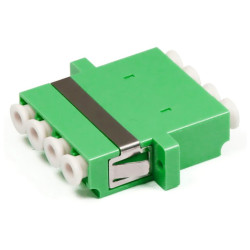 XtendLan LC-LC quad adapter SM, APC, zelený, do optických rozvaděčů