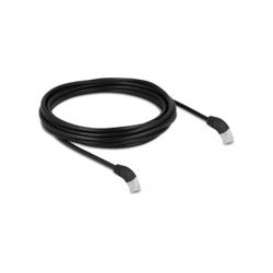 RJ45 Network Cable Cat.6A S FTP 45° down, RJ45 Network Cable Cat.6A S FTP 45° down