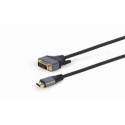 Gembird kabel HDMI (AM) na DVI (M), 4K, Premium Series, 1.8 m, černý