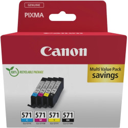 Canon CLI-571 C M Y BK MULTI SEC