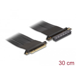 Delock Riser karta PCI Express, ze zástrčky x8 na slot x8, s kabelem, délka 30 cm