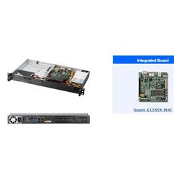 SUPERMICRO 1U server E3-1285v5, iC236, 2x SO-DIMM ECC, 1x3.5 4x2.5(opt) SATA3, 200W, sdilene IPMI