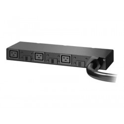 APC Basic Rack PDU AP6038A - Rozvodná jednotka PDU (k montáži na regál) - AC 200-240 V - vstup: IEC 60309 63A - výstupní konektory: 3 (IEC 60320 C19 16A) - 3.65 m kabel - pro P N: SCL400RMJ1U, SCL500RMI1UC, SCL500RMI1UNC, SMTL1000RMI2UC, SMTL750RMI2UC