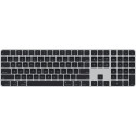 Apple Magic Keyboard s Touch ID a numerickou klávesnicí CZ Black