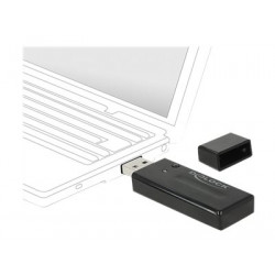 Delock USB 3.0 Dual Band WLAN ac a b g n Stick - Síťový adaptér - USB 3.0 - 802.11ac - černá