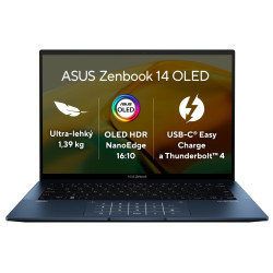 ASUS Zenbook 14 OLED UX3402VA 14" I7-13700H 16 GB 1 TB Intel Iris Xe Graphics G7 96EU Windows 11 Home