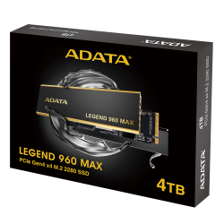 ADATA LEGEND 960 MAX 4TB SSD M.2 NVMe Černá Heatsink 5R