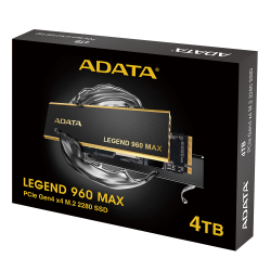 ADATA SSD 4TB Legend 960 MAX NVMe Gen 4x4 Heatsink