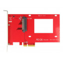 Delock PCI Express Card  1 x internal U.2 NVMe - Řadič úložiště - 2.5" - Ultra M.2 Card - PCIe 3.0 x4