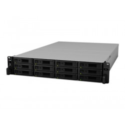 Synology RX1217RP - Police - 12 zásuvky (SATA-600) - k upevnění na regál - 2U