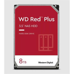 WD RED PLUS NAS WD80EFPX 8TB 3.5" 256MB cache 5640 RPM 215 MB s CMR