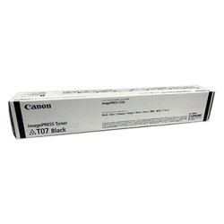 Canon originální toner T07 BK, 3641C001, black, 54500str., Canon ImagePRESS C165, c170, c270, Lite C165, C265, C270