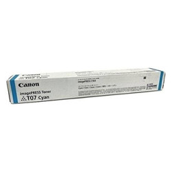 Canon originální toner T07 C, 3642C001, cyan, 37500str., Canon ImagePRESS C165, c170, c270, Lite C165, C265, C270