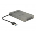 Delock - Řadič úložiště - 2.5" - SATA 6Gb s - USB 3.0 - šedá, černá