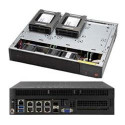 SUPERMICRO Micro 1U mini ITX chassis 2x 2,5" int. HDD, bez zdroje