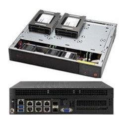 SUPERMICRO Micro 1U mini ITX chassis 2x 2,5" int. HDD, bez zdroje