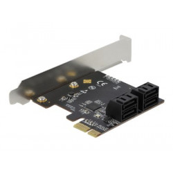 Delock - Řadič úložiště - SATA 6Gb s - nízký profil - PCIe 3.0 x2