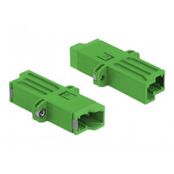 Delock - Síťový propojovací kabel - E 2000 jeden režim (F) do E 2000 jeden režim (F) - optické vlákno - simplex - zelená