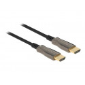 Delock - High Speed - HDMI kabel - HDMI s piny (male) do HDMI s piny (male) - 10 m - optické vlákno - černá - Active Optical Cable (AOC), podpora 8K60Hz (7680 x 4320)