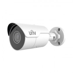 UNV IP kamera IPC2125LE-ADF40KM-G Venkovní 5Mpix 30fps Bullet H.265+ 4,0 mm(91,2st) Mikrofon WDR IR50m Micro SD PoE