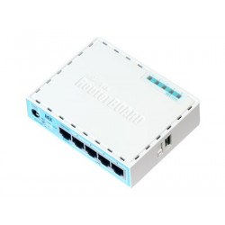MikroTik RouterBOARD hEX RB750Gr3 - Směrovač - 4portový switch - GigE