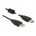Delock - Kabel USB - USB (M) do USB (M) - USB 2.0 - 1.5 m - černá