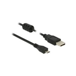 Delock - Kabel USB - USB (M) do Micro USB typ B (M) - USB 2.0 - 1 m - černá