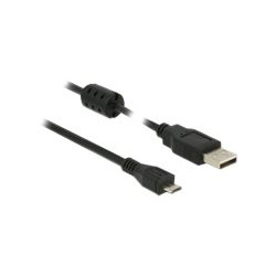 Delock - Kabel USB - USB (M) do Micro USB typ B (M) - USB 2.0 - 3 m - černá