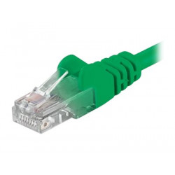 PremiumCord - Patch kabel - RJ-45 (M) do RJ-45 (M) - 3 m - UTP - CAT 5e - zelená