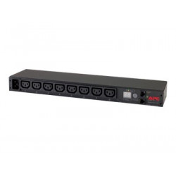 APC Metered Rack PDU AP7821B - Rozvodná jednotka PDU (k montáži na regál) - AC 100-240 V - Ethernet 10 100 - vstup: IEC 60320 C20 - výstupní konektory: 8 (IEC 60320 C13) - 1U - 2.5 m kabel - pro P N: SMTL1000RMI2UC, SMX1000C, SMX1500RM2UC, SMX1500RM2UCNC, SMX750C, SMX750CNC