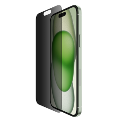 Belkin SCREENFORCE™ TemperedGlass Privacy Anti-Microbial ochranné privátní sklo pro iPhone 15 Plus iPhone 14 Pro Max
