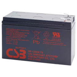 CSB baterie 12V 9Ah F2 HighRate (HR 1234W)