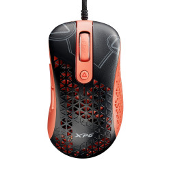 Adata XPG Slingshot Mera Edition Herní Optická Pro praváky 12 000 DPI Drátová USB Černá-oranžová