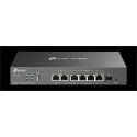 TP-LINK "Omada Multi-Gigabit VPN RouterPORT: 1× 2.5G RJ45 WAN Port, 1× 2.5G RJ45 WAN LAN Port, 1× Gigabit SFP WAN LAN P