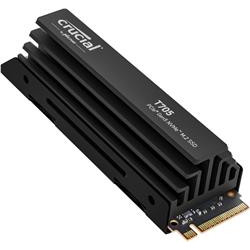 Crucial SSD 2TB T705 PCIe Gen5 NVMe M.2 SSD with heatsink