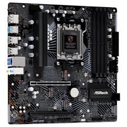 ASRock B650M PG LIGHTNING AMD B650 AM5 4x DDR5 DIMM 3x M.2 HDMI DP USB-C mATX