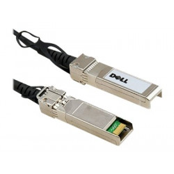 Dell - Kabel 10GBase pro přímé připojení - SFP+ (M) do SFP+ (M) - 2 m - diaxiální - pro Networking S6010; PowerEdge T330, T630; Networking N3132; PowerEdge R330, R430, R830, R930